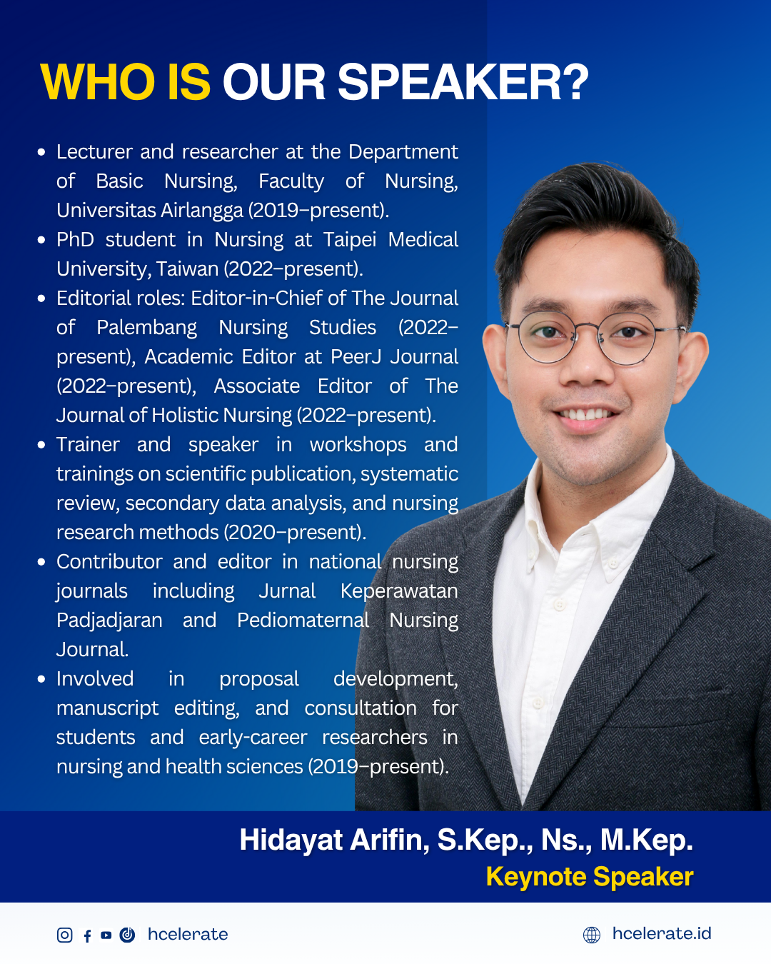 Hidayat Arifin, S.Kep., Ns., M.Kep
