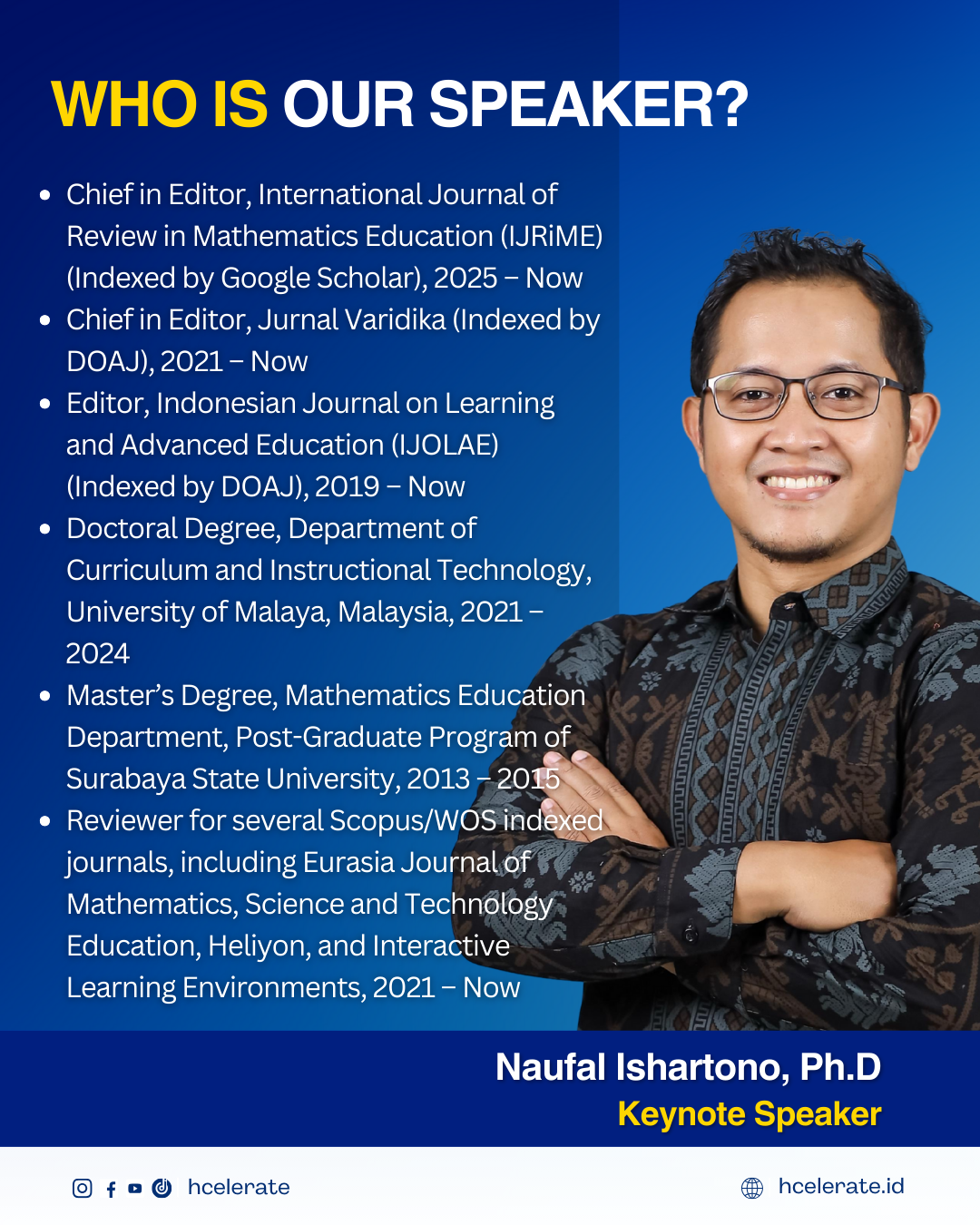 Naufal Ishartono, Ph.D