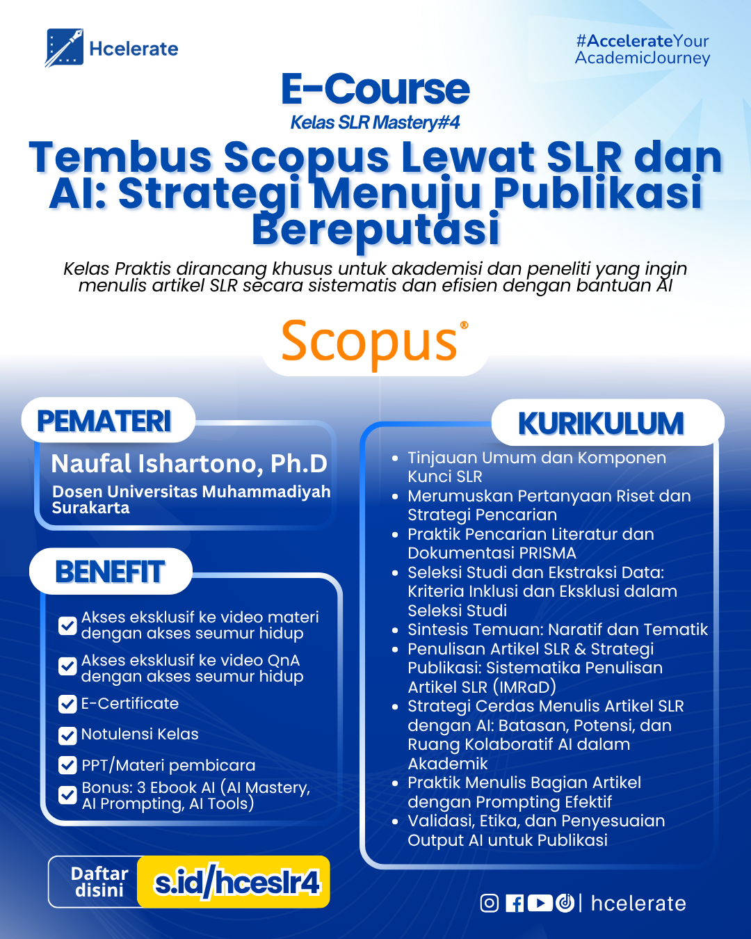 E-Course SLR 4 Poster