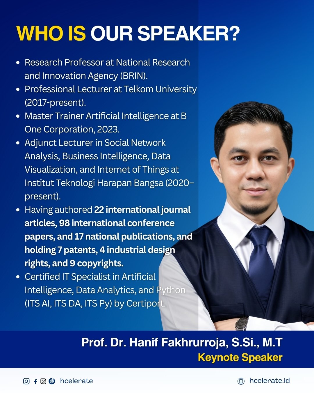 Prof. Dr. Hanif Fakhrurroja, S.Si., M.T