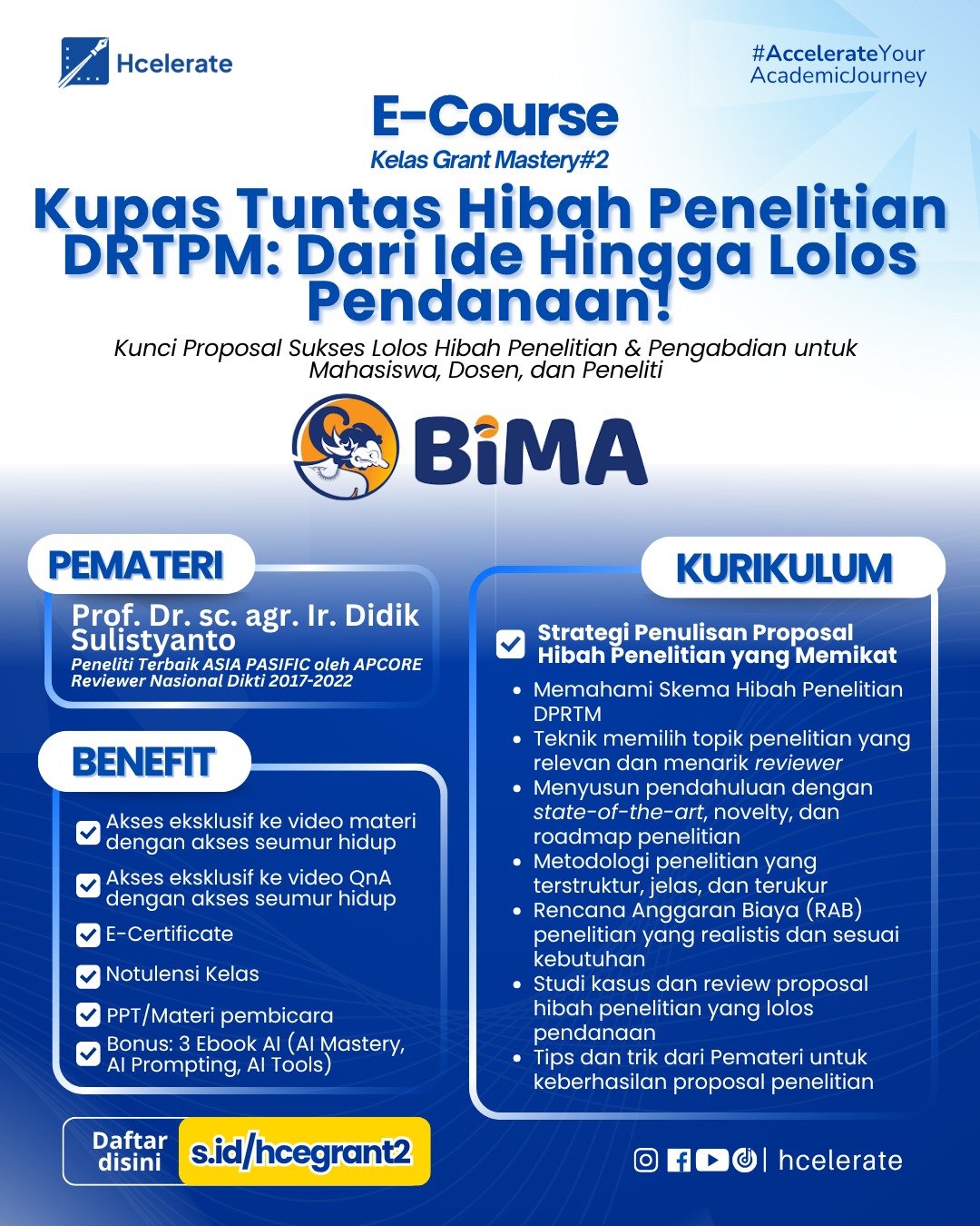 Grant Mastery Course Poster