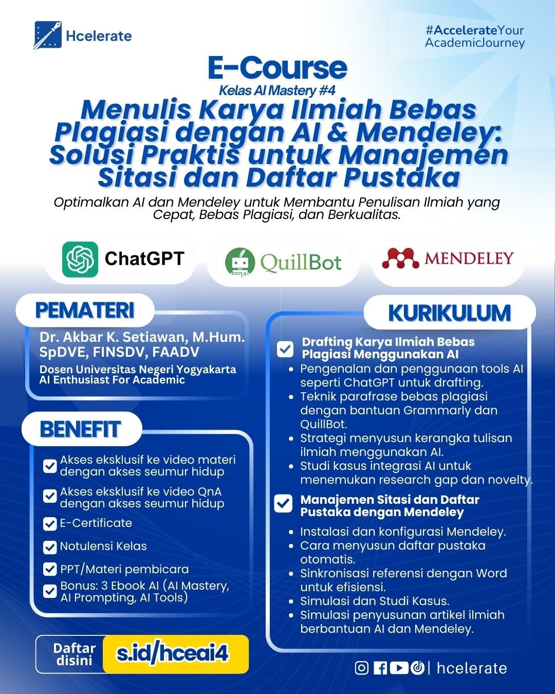 E-Course AI Mastery 4 Poster