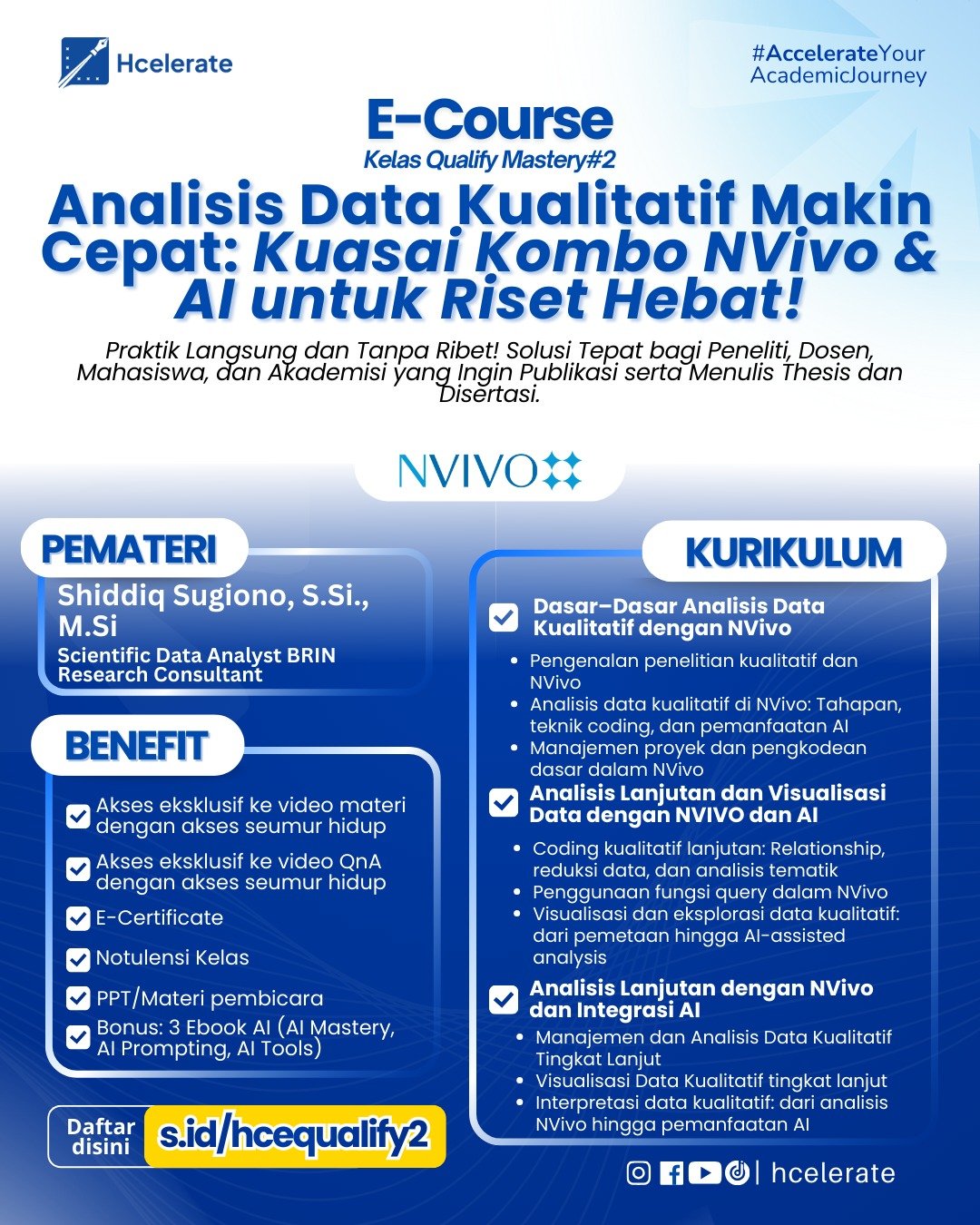 E-Course Qualify Mastery #2 Poster