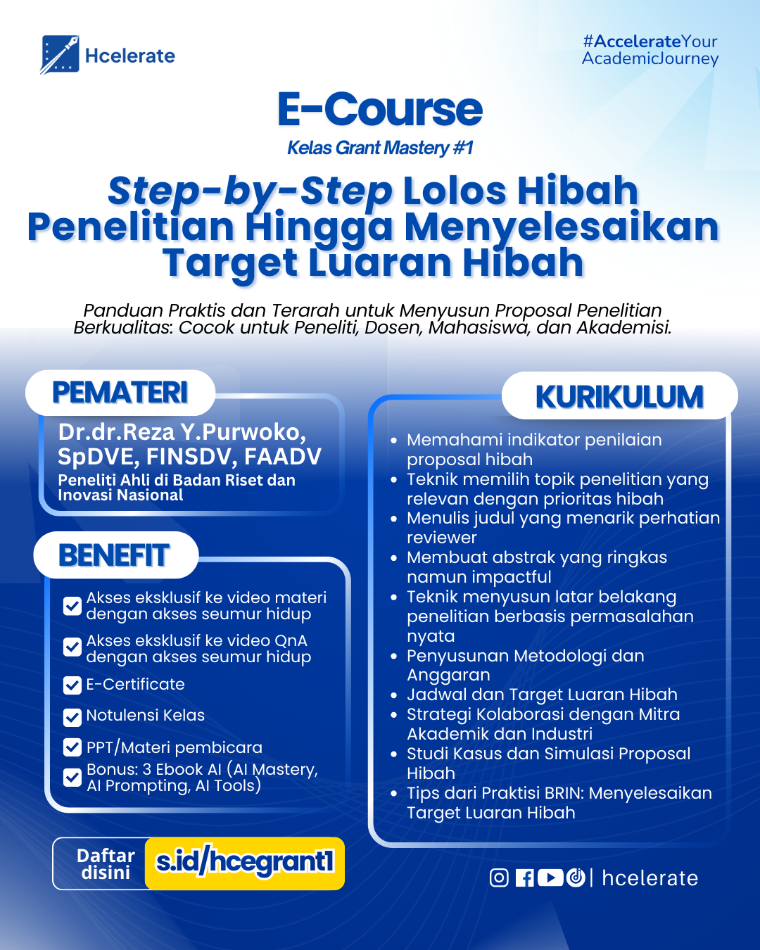 E-Course Grant Mastery 1 Poster