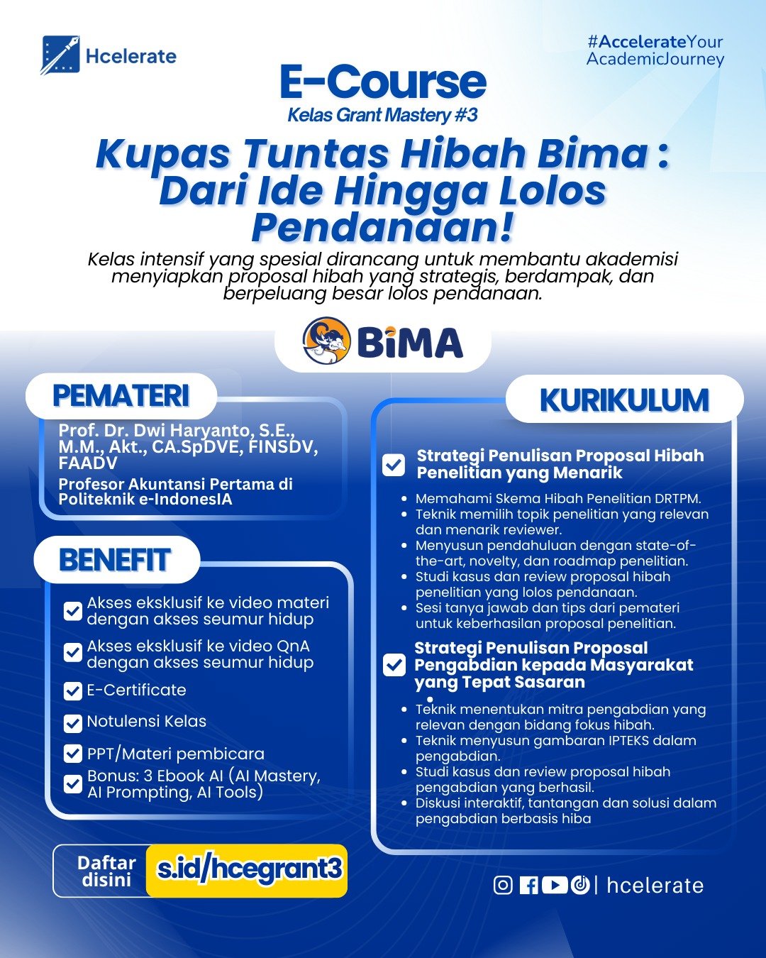 E-Course Grant Mastery #3 Poster