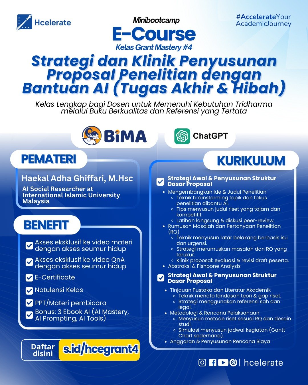 E-Course Grant Mastery #4 Poster