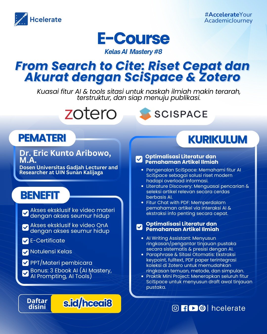 E-Course AI Mastery #8 Poster