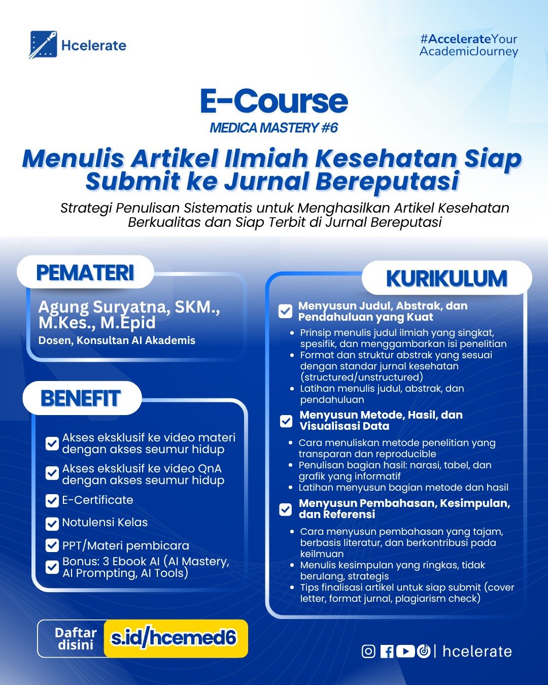 E-Course Medica Mastery #6 Poster