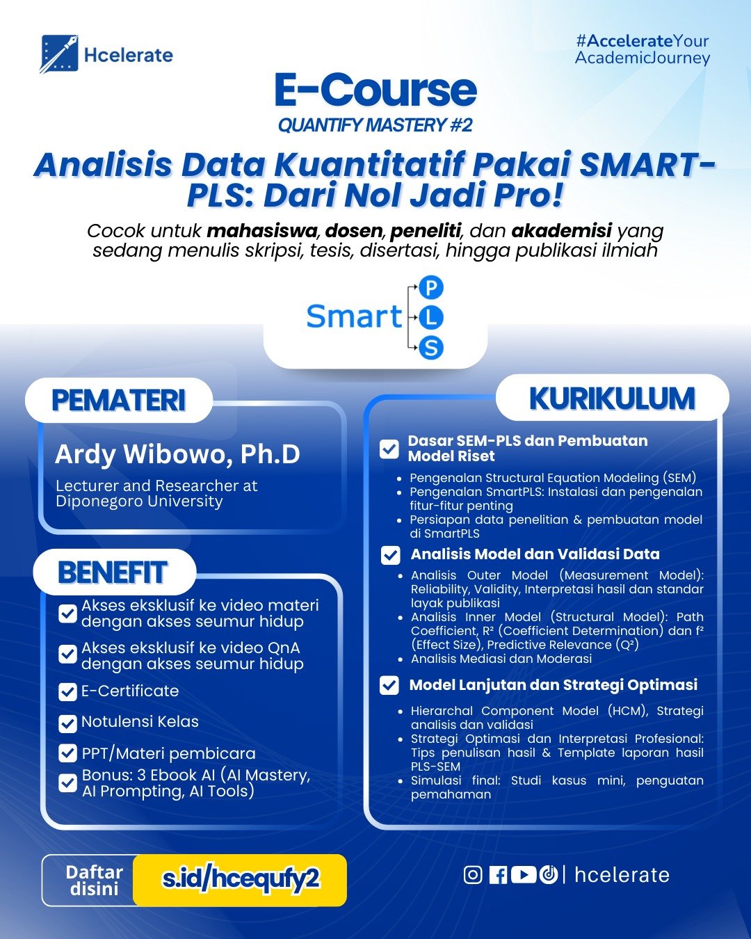 E-Course Quantify Mastery #2 Poster