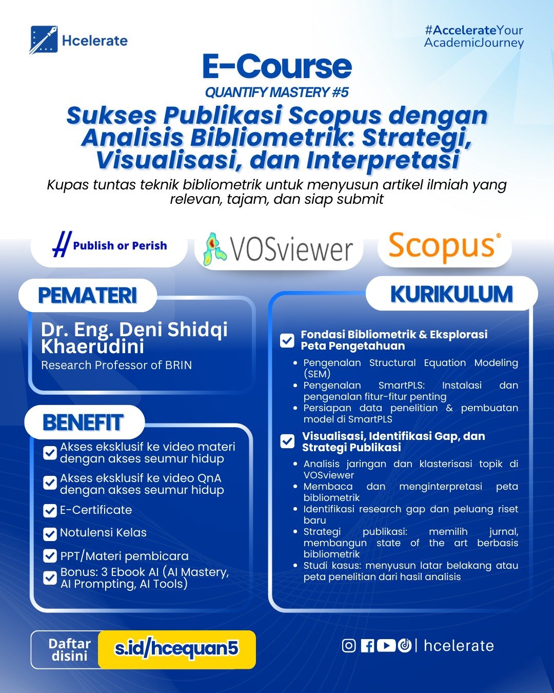 E-Course Quantify Mastery #5 Poster