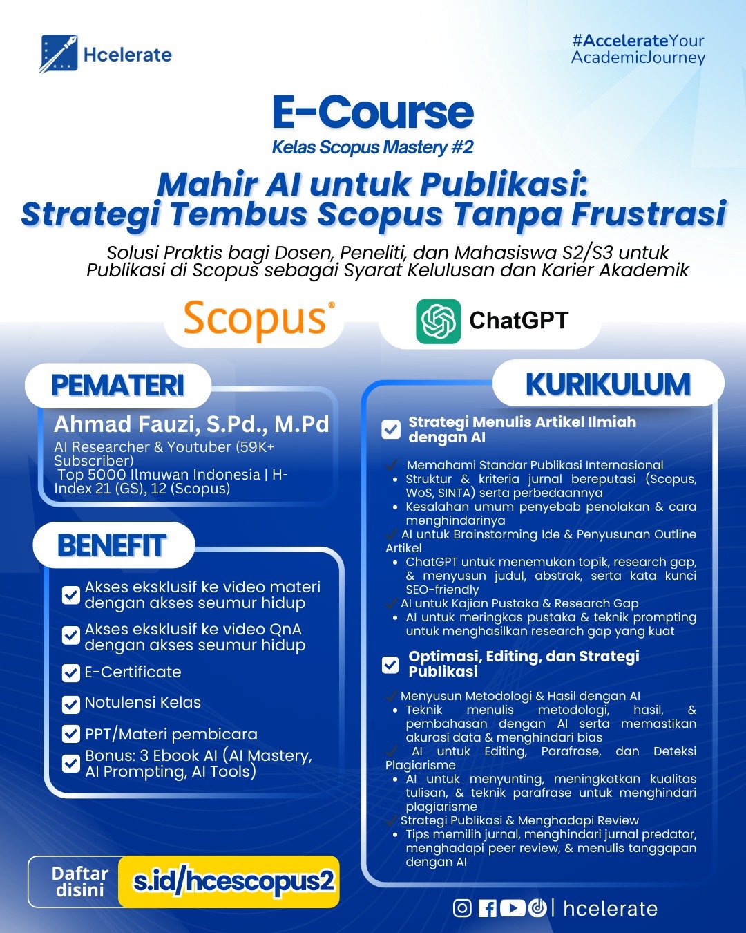 E-Course Scopus Mastery #2 Poster