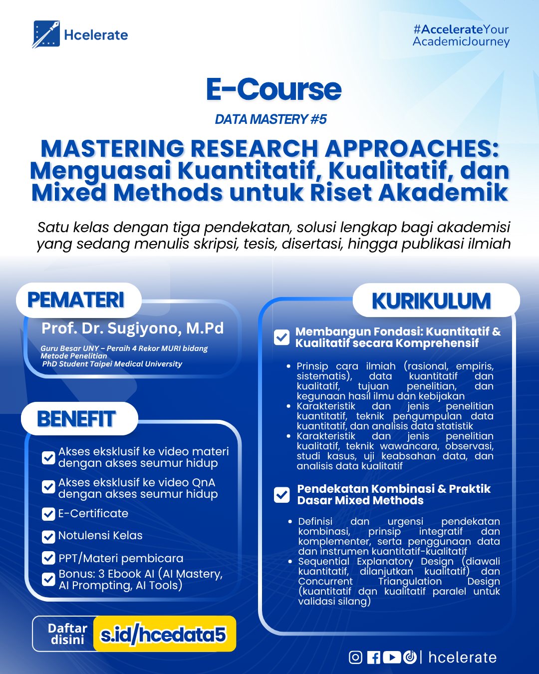 Poster Ecourse Data Mastery 5