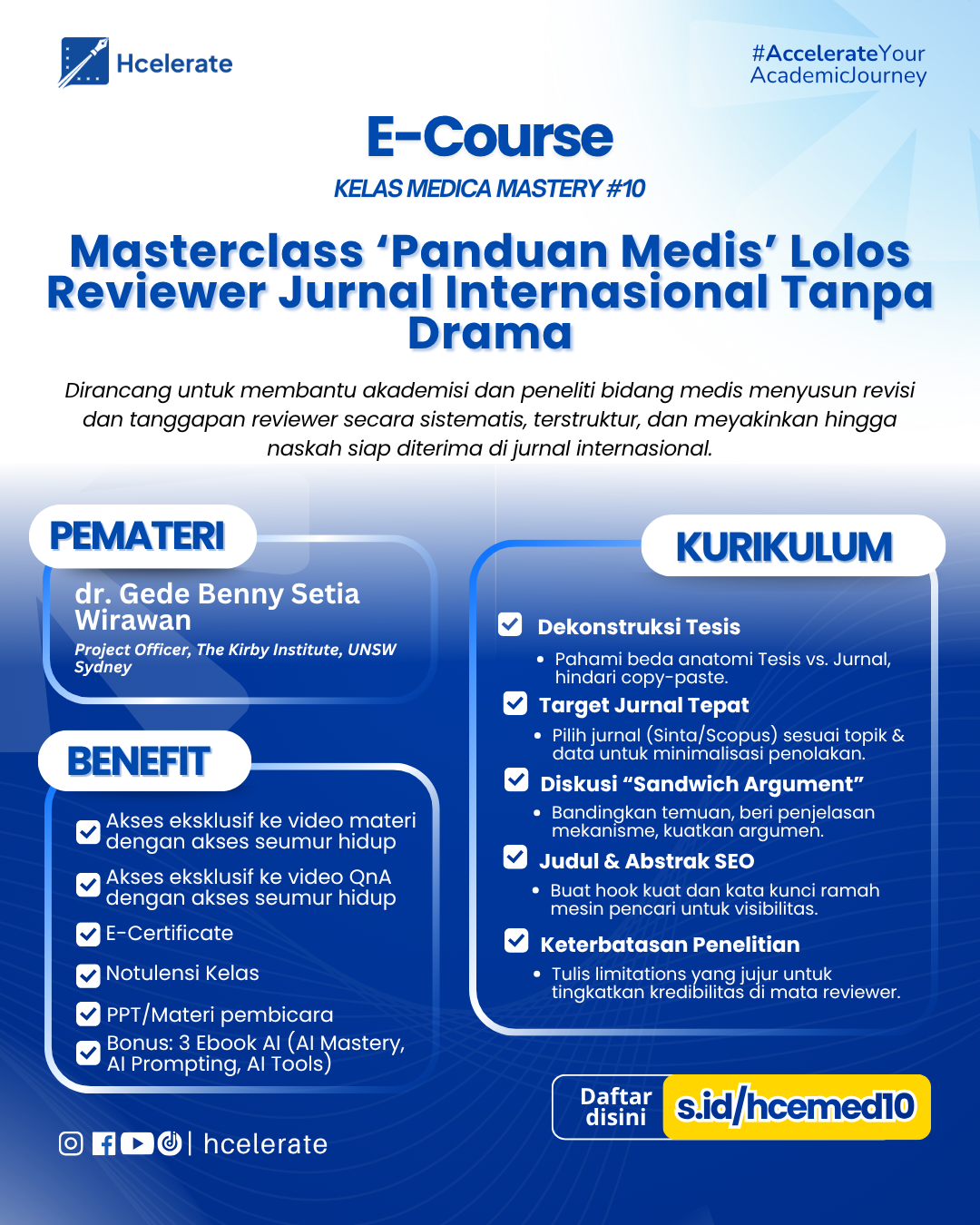 Ecourse Medica 10 Poster