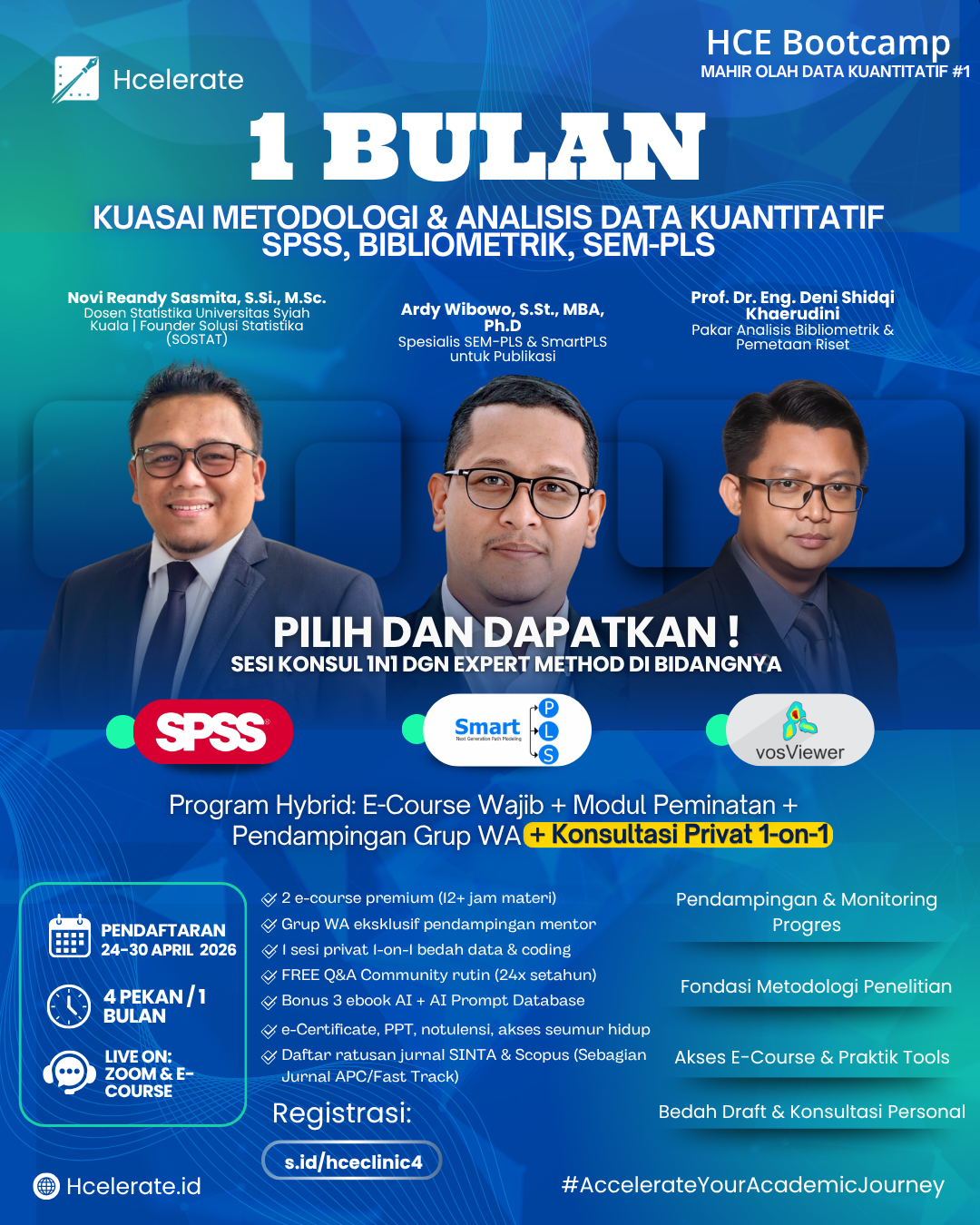 Poster HCE Bootcamp Kuantitatif
