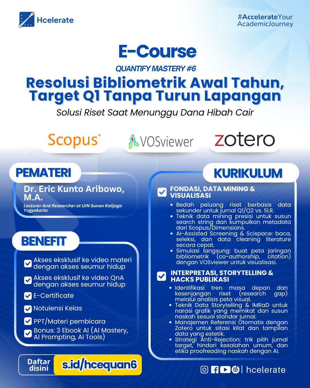 Ecourse Quantify Mastery 6 Poster