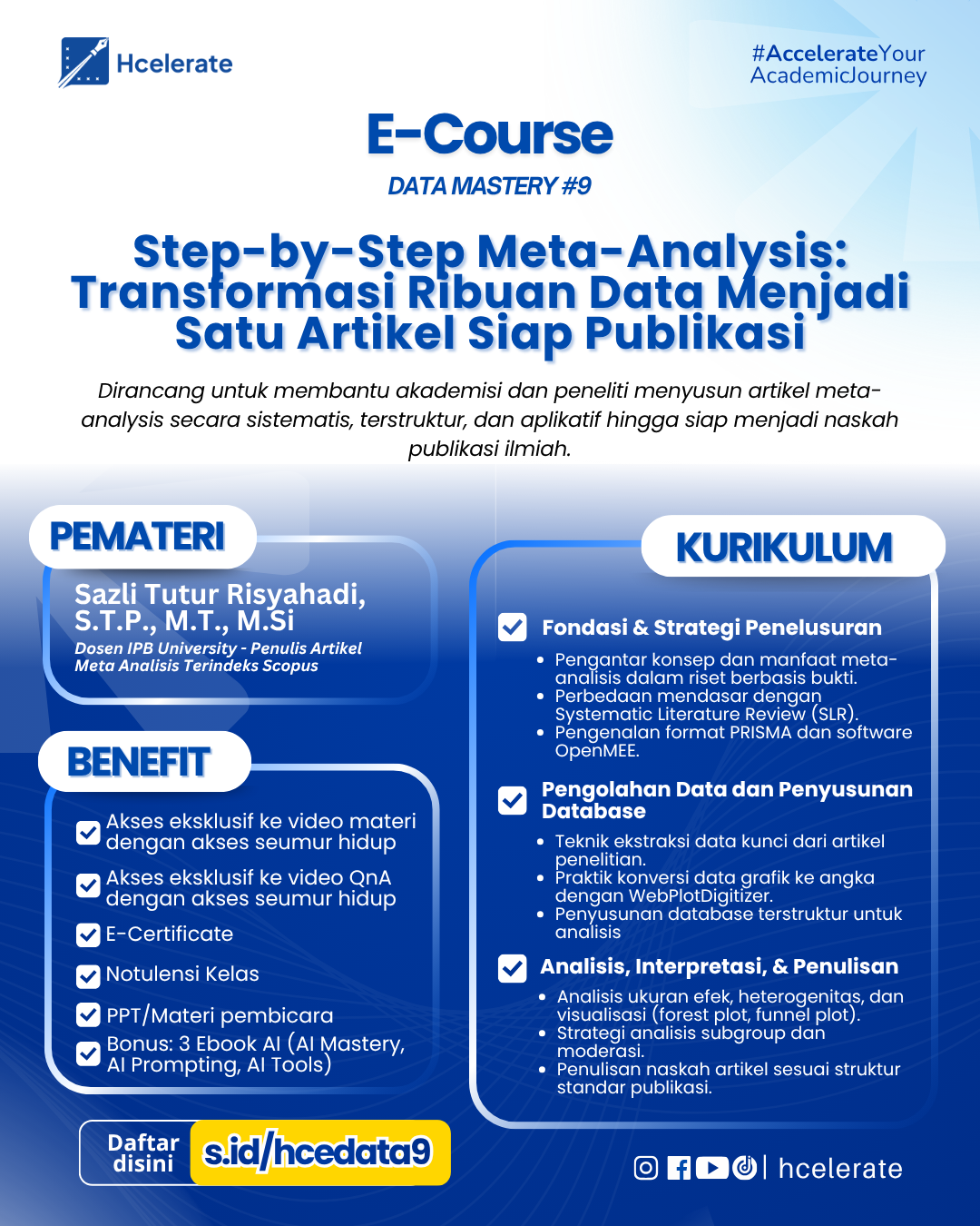 Poster Data Mastery 9