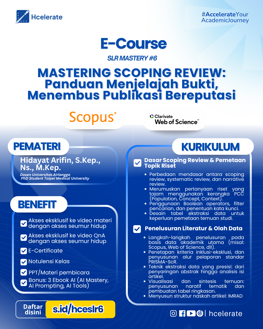 Poster E-Course SLR Mastery 6