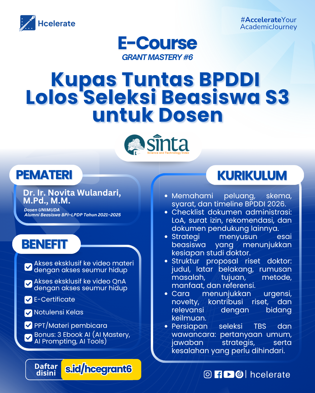 Kelas Grant Mastery #6 Poster